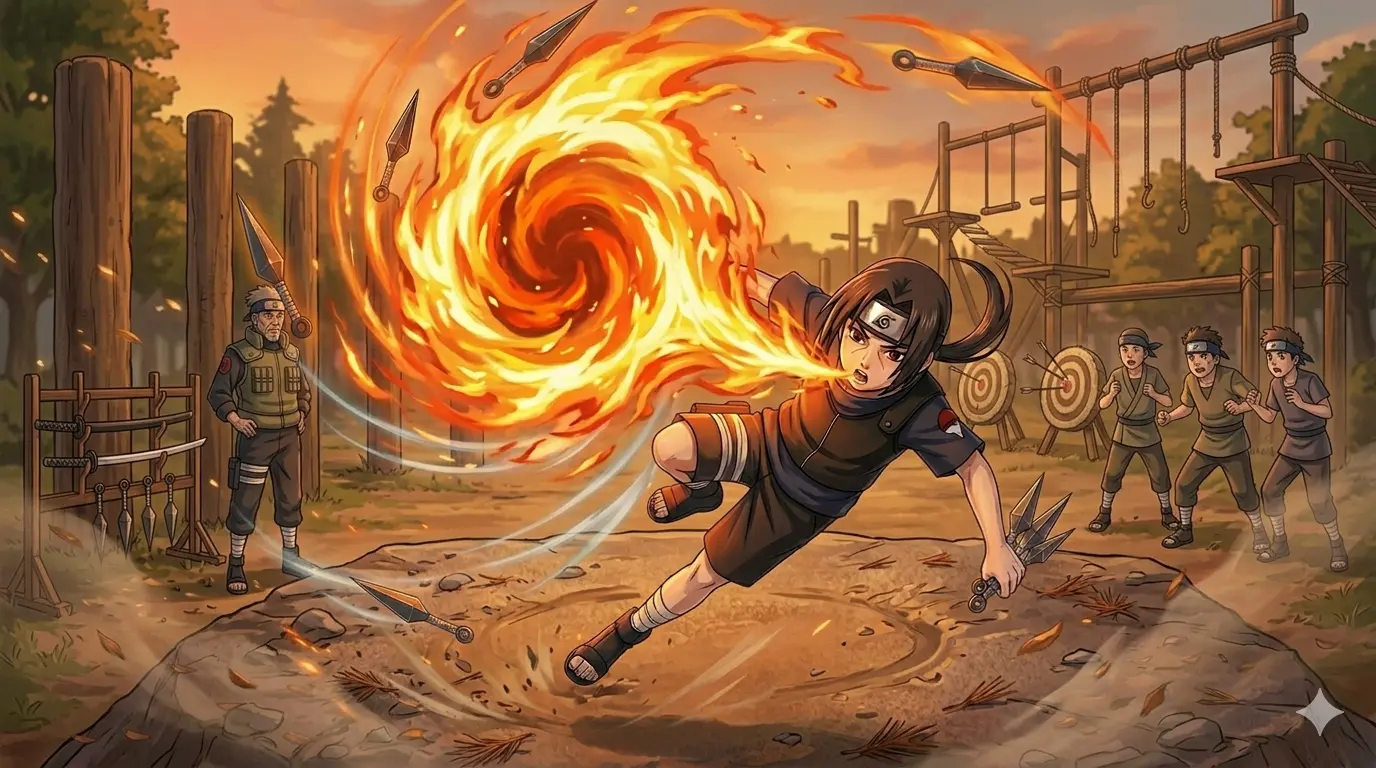 young itachi